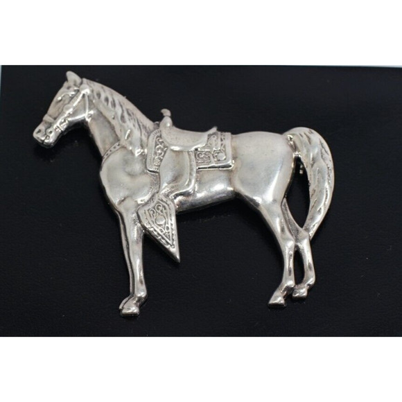 Vintage Sterling Silver Horse Pin/Brooch